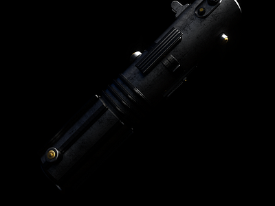 Saber 2 3d 4d cinema 4d detail interaction interactive light saber modeling octane octanerender product star wars ui