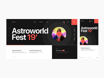 Astroworld Fest Website Pt. 2