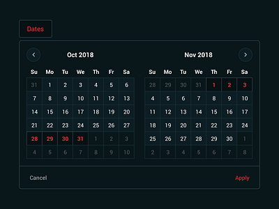 Date Picker - LiveThrough calendar date picker date range roboto sketch ui ux web app website