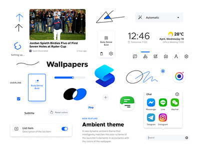 Smart Launcher Moodboard