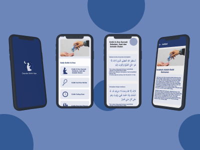 Dzikir App app graphic design ui