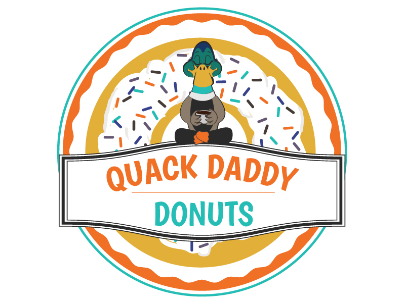 Quack Daddy Donuts by Arin Anderson on Dribbble