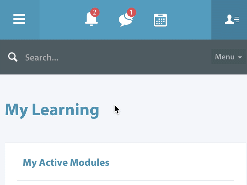 Mobile Menu Interaction ux ui interaction microinteraction mobile responsive app animation motion navigation header