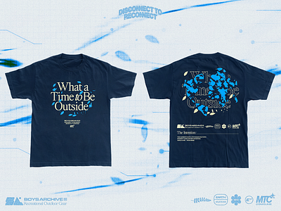 'What a Time to Be Outside' Boys Archive x MTC (T-Shirt)