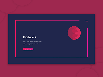 Galaxis Planet Database - Concept