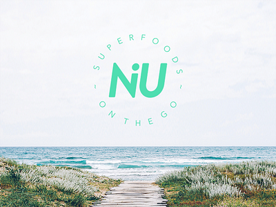 Niu | Final Logo badge branding emblem logo logo system minimal superfoods typography
