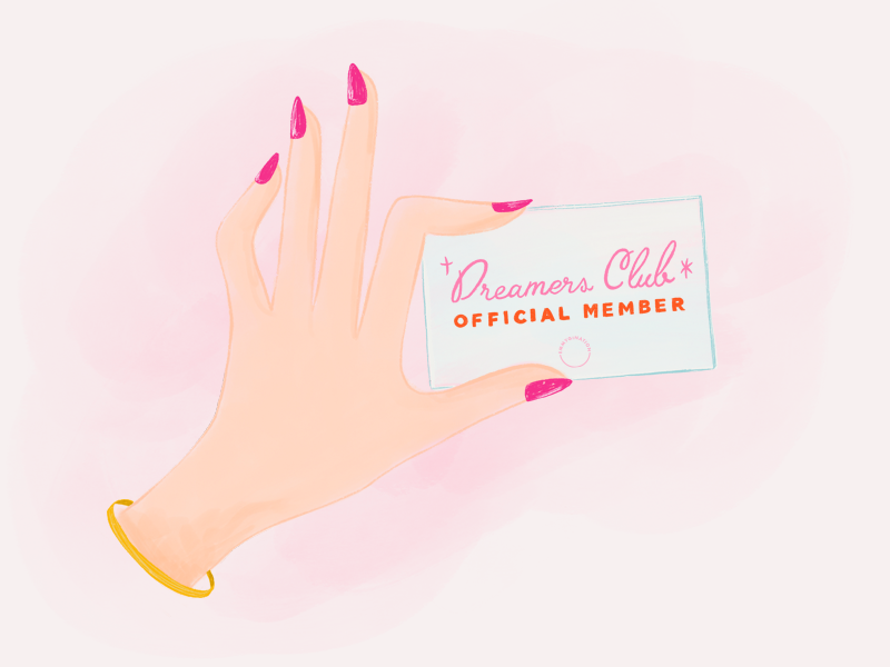 Dreamers Club by Emmy de León Jones on Dribbble
