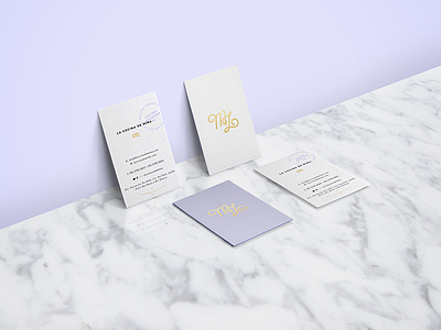 La Cocina de Mima Business cards business cards gold foil letterpress logo design restaurant branding