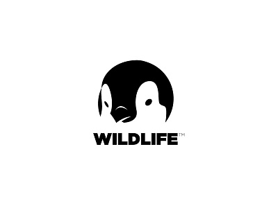 Wildlife Logo animal animal mark life mark penguin penguin logo penguin mark preservation thirtylogos wild wild life wildlife