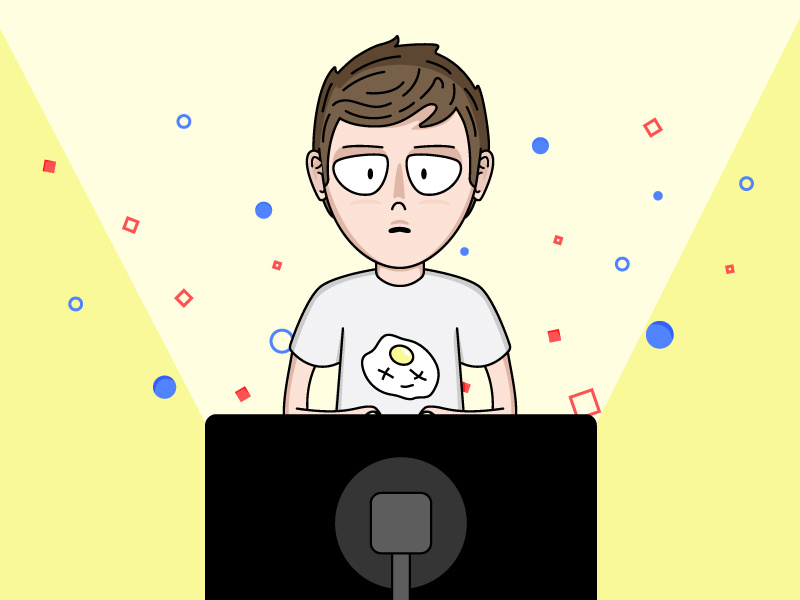 Twitch Avatar controller monitor computer video games gaming video game egg illustration avatar twitch