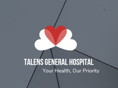 This is an Hospital logo branding logo