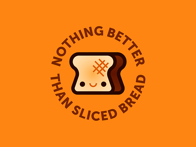 Sliced Bread bread food gluten icon idiom illustration pun sliced bread