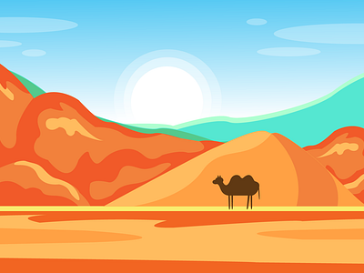 Desert landscape