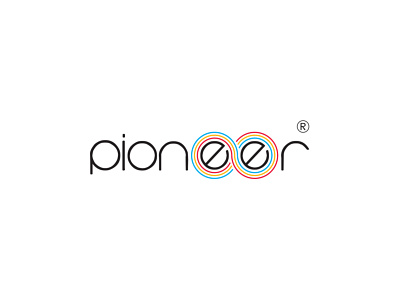Pioneer 3d Printer filament design graphic design logo typography
