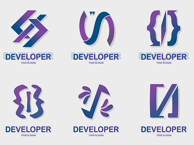 Coding Developer Logos