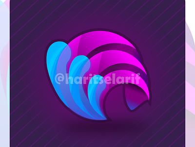 Circle Gradient Logo branding branding design branding logo design elegant elegant logo full color gradient gradient logo graphic design illustration logo logo design png purple simple simple logo ui vector vector logo