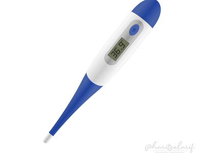 Thermometer Illustration 3d celsius corona virus covid design graphic design healthcare hospital illustration medical medicine meter object png themperature thermo thermogun thermometer tool vector