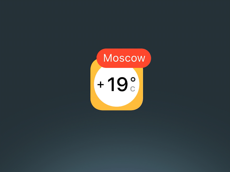 Weather Animate App Icon
