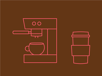 coffee shop icons brand branding coffee drawing espresso icons ill illustration