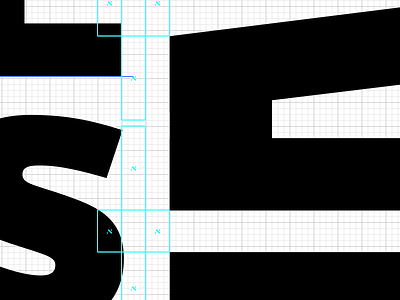 Lining up branding grid icon identity logo logos pattern shapes type typography