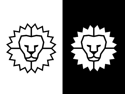Lion brand branding icon identity illustration lion logo vector