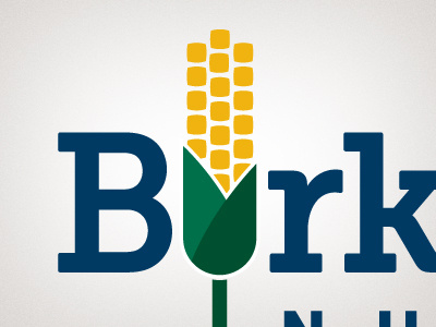 B Corn agribusiness agriculture brand branding corn design identity logo