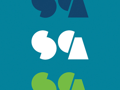 SCA art school brand branding cultural fine arts icon identity logo type