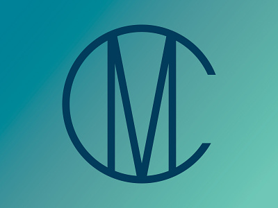 Meridian Club monogram brand branding coast coastal icon identity illustration logo mc monogram ocean