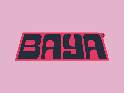 Baya Wordmark [WIP] 2 brand brand design brand identity identity logo logotype wip wordmark