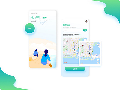 Travel App Design | UX UI App Design