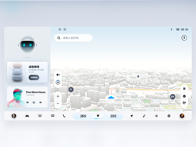 hmi car map