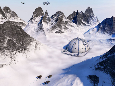 Ice Age astronauta c4d cinema4d design fantasy space