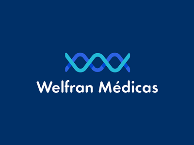 Welfran Médicas Logo Design