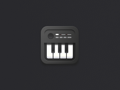 Piano icon icon set icons illustration piano square vector