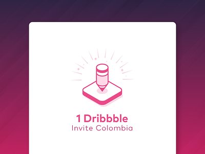Dribbble Invite Colombia dribbble invite dribbble game invitación invite play