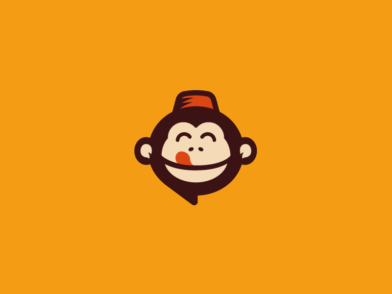 Logomark Redesign mark brand identity identity character vector food monkey logo symbol icon monkey logomark branding logo design logo