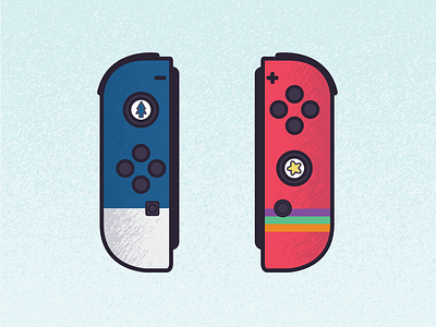 Dipper x Mabel Joycons