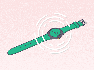 Neff Watch illustration vector watch