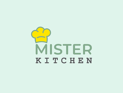 Mister kitchen Logo bar logo design hotel logo illustration logo minimal logo resturant logo simple logo