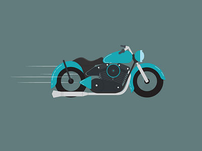 Different. design estonia flat illustration motorcycle test
