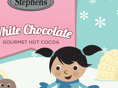 Stephen's Hot Cocoa Holiday Packaging - White Chocolate