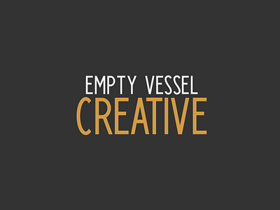 Empty Vessel Creative wallpaper