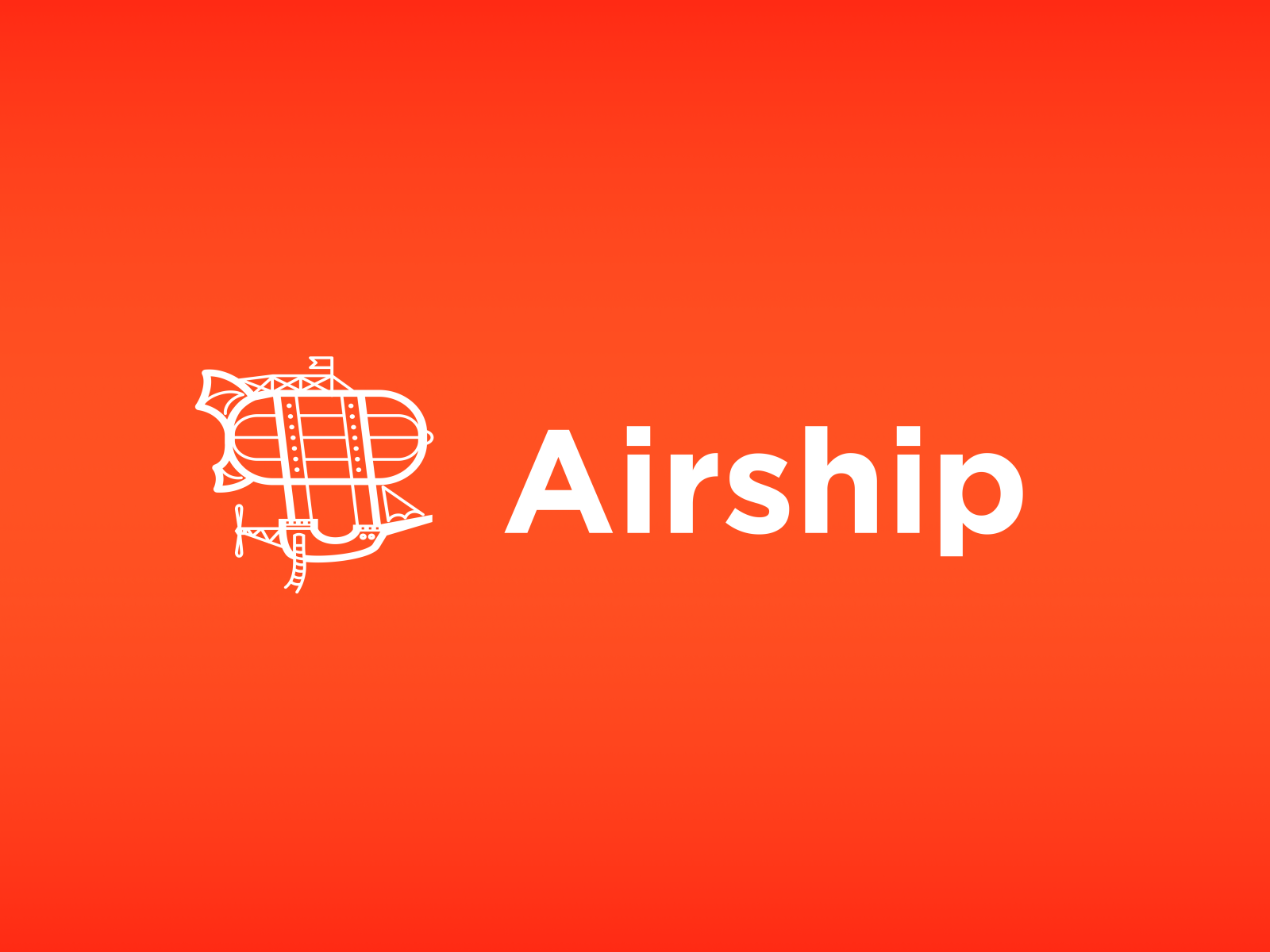 Airship Desktop Wallpaper by Richard Dubay on Dribbble