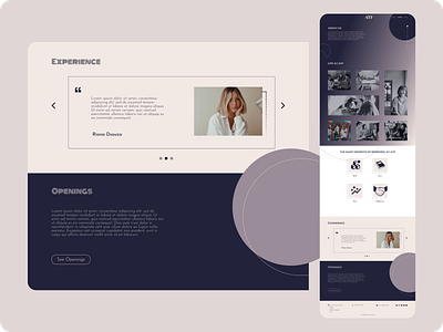 Careers Page app branding career contact design flat icon landing minimal ui ux vector web webpage website