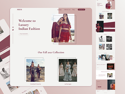 website design: landing page app art branding design fashion landing landing page ui ux web web design webpage website