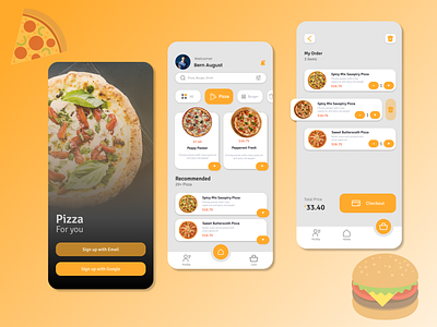 Food app redesign