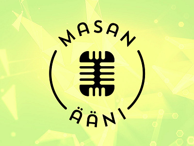 Masan Ääni green logo sound yellow