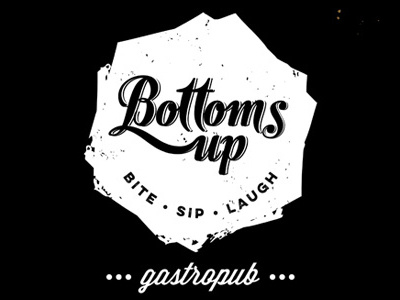 BottomsUp Gastropub branding food photography gastropub restaurant branding