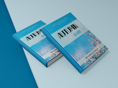 Book Cover- "AUTMN DAIRY" book cover book cover design graphic design illustration