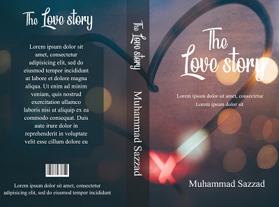 Book Cover- "THE LOVE STORY" book book cover book cover design design graphic design illustration photoshop